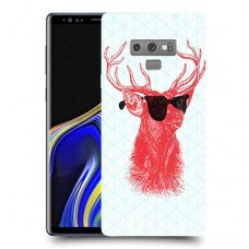 אדג אדום במשקפיים כיסוי מגן קשיח מעוצב ל Samsung Galaxy Note9 יחידה אחת סקרין מובייל