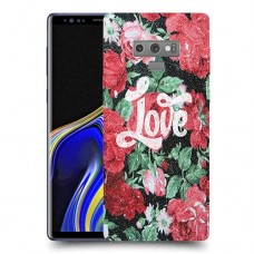 רוז אהבה כיסוי מגן קשיח מעוצב ל Samsung Galaxy Note9 יחידה אחת סקרין מובייל