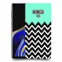 פסים במנטה כיסוי מגן קשיח מעוצב ל Samsung Galaxy Note9 יחידה אחת סקרין מובייל