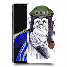 חשיבה קוף כיסוי מגן קשיח מעוצב ל Samsung Galaxy Note9 יחידה אחת סקרין מובייל