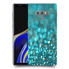 טורקיז יהלומים כיסוי מגן קשיח מעוצב ל Samsung Galaxy Note9 יחידה אחת סקרין מובייל