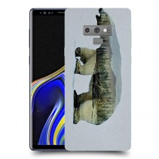 דוב לבן כיסוי מגן קשיח מעוצב ל Samsung Galaxy Note9 יחידה אחת סקרין מובייל