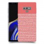 נקודות לבנות בורוד כיסוי מגן קשיח מעוצב ל Samsung Galaxy Note9 יחידה אחת סקרין מובייל