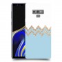 לבן כחול כיסוי מגן קשיח מעוצב ל Samsung Galaxy Note9 יחידה אחת סקרין מובייל