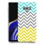 שורות צהובות-ירוקות כיסוי מגן קשיח מעוצב ל Samsung Galaxy Note9 יחידה אחת סקרין מובייל