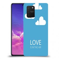 אהבה באוויר כיסוי מגן קשיח מעוצב ל Samsung Galaxy S10 Lite יחידה אחת סקרין מובייל