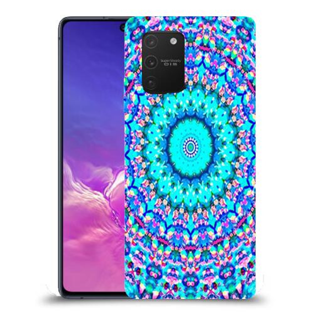 מנדלה בצבע כיסוי מגן קשיח מעוצב ל Samsung Galaxy S10 Lite יחידה אחת סקרין מובייל