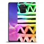 ניאון גיאומטריה כיסוי מגן קשיח מעוצב ל Samsung Galaxy S10 Lite יחידה אחת סקרין מובייל