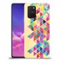 ניאון רומבי כיסוי מגן קשיח מעוצב ל Samsung Galaxy S10 Lite יחידה אחת סקרין מובייל