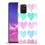 לבבות פסטל כיסוי מגן קשיח מעוצב ל Samsung Galaxy S10 Lite יחידה אחת סקרין מובייל