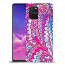 טווס סיפור כיסוי מגן קשיח מעוצב ל Samsung Galaxy S10 Lite יחידה אחת סקרין מובייל