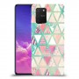 משולשים כיסוי מגן קשיח מעוצב ל Samsung Galaxy S10 Lite יחידה אחת סקרין מובייל