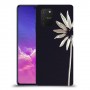 פרח לבן כיסוי מגן קשיח מעוצב ל Samsung Galaxy S10 Lite יחידה אחת סקרין מובייל