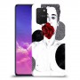 נוכחות נשים כיסוי מגן קשיח מעוצב ל Samsung Galaxy S10 Lite יחידה אחת סקרין מובייל