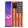 עץ ארצות הברית כיסוי מגן קשיח מעוצב ל Samsung Galaxy S10 Lite יחידה אחת סקרין מובייל