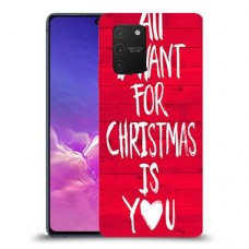 אתה עבור חג המולד כיסוי מגן קשיח מעוצב ל Samsung Galaxy S10 Lite יחידה אחת סקרין מובייל