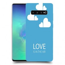 אהבה באוויר כיסוי מגן קשיח מעוצב ל Samsung Galaxy S10+ יחידה אחת סקרין מובייל
