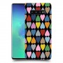 פסיפס קשת לבבות כיסוי מגן קשיח מעוצב ל Samsung Galaxy S10+ יחידה אחת סקרין מובייל