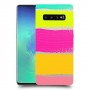 ניאון קשת כיסוי מגן קשיח מעוצב ל Samsung Galaxy S10+ יחידה אחת סקרין מובייל