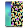 ניאון קשתות כיסוי מגן קשיח מעוצב ל Samsung Galaxy S10+ יחידה אחת סקרין מובייל