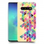 ניאון רומבי כיסוי מגן קשיח מעוצב ל Samsung Galaxy S10+ יחידה אחת סקרין מובייל
