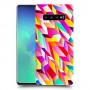 פסים ניאון כיסוי מגן קשיח מעוצב ל Samsung Galaxy S10+ יחידה אחת סקרין מובייל