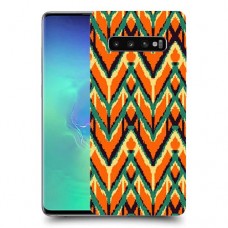 כתום Egometry כיסוי מגן קשיח מעוצב ל Samsung Galaxy S10+ יחידה אחת סקרין מובייל