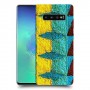 הפשטה צבועה כיסוי מגן קשיח מעוצב ל Samsung Galaxy S10+ יחידה אחת סקרין מובייל