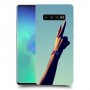 שלום בשבילך כיסוי מגן קשיח מעוצב ל Samsung Galaxy S10+ יחידה אחת סקרין מובייל