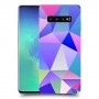 הפשטה קשת כיסוי מגן קשיח מעוצב ל Samsung Galaxy S10+ יחידה אחת סקרין מובייל