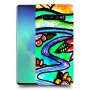 ויטראז 'תמונה כיסוי מגן קשיח מעוצב ל Samsung Galaxy S10+ יחידה אחת סקרין מובייל