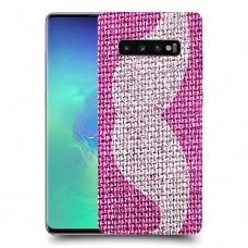 שפם סטוט כיסוי מגן קשיח מעוצב ל Samsung Galaxy S10+ יחידה אחת סקרין מובייל