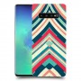 פסים בצבע כיסוי מגן קשיח מעוצב ל Samsung Galaxy S10+ יחידה אחת סקרין מובייל