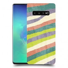 מגבת חשיפה כיסוי מגן קשיח מעוצב ל Samsung Galaxy S10+ יחידה אחת סקרין מובייל