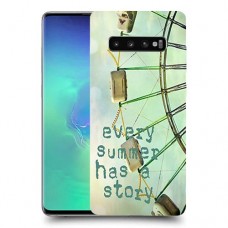 קיץ יש סיפור כיסוי מגן קשיח מעוצב ל Samsung Galaxy S10+ יחידה אחת סקרין מובייל