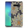 חמניות בשחור כיסוי מגן קשיח מעוצב ל Samsung Galaxy S10+ יחידה אחת סקרין מובייל