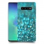טורקיז יהלומים כיסוי מגן קשיח מעוצב ל Samsung Galaxy S10+ יחידה אחת סקרין מובייל