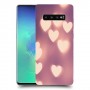 לבבות מעורפלים בחום כיסוי מגן קשיח מעוצב ל Samsung Galaxy S10+ יחידה אחת סקרין מובייל