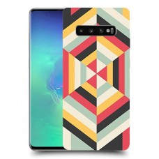 הצגת הפשטה כיסוי מגן קשיח מעוצב ל Samsung Galaxy S10+ יחידה אחת סקרין מובייל