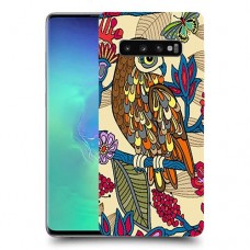 ינשוף חכם כיסוי מגן קשיח מעוצב ל Samsung Galaxy S10+ יחידה אחת סקרין מובייל