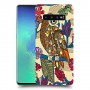 ינשוף חכם כיסוי מגן קשיח מעוצב ל Samsung Galaxy S10+ יחידה אחת סקרין מובייל