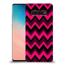 קווי סגול כיסוי מגן קשיח מעוצב ל Samsung Galaxy S10 יחידה אחת סקרין מובייל