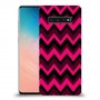 קווי סגול כיסוי מגן קשיח מעוצב ל Samsung Galaxy S10 יחידה אחת סקרין מובייל