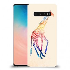 קשת ג 'ירפה כיסוי מגן קשיח מעוצב ל Samsung Galaxy S10 יחידה אחת סקרין מובייל