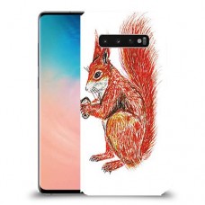 סקוור עשיר כיסוי מגן קשיח מעוצב ל Samsung Galaxy S10 יחידה אחת סקרין מובייל