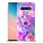 חתול מושלג כיסוי מגן קשיח מעוצב ל Samsung Galaxy S10 יחידה אחת סקרין מובייל