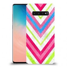 צבעים חשופים כיסוי מגן קשיח מעוצב ל Samsung Galaxy S10 יחידה אחת סקרין מובייל