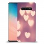 לבבות מעורפלים בחום כיסוי מגן קשיח מעוצב ל Samsung Galaxy S10 יחידה אחת סקרין מובייל
