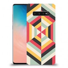 הצגת הפשטה כיסוי מגן קשיח מעוצב ל Samsung Galaxy S10 יחידה אחת סקרין מובייל