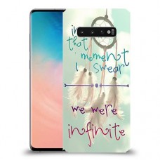 היינו אינסופיים כיסוי מגן קשיח מעוצב ל Samsung Galaxy S10 יחידה אחת סקרין מובייל